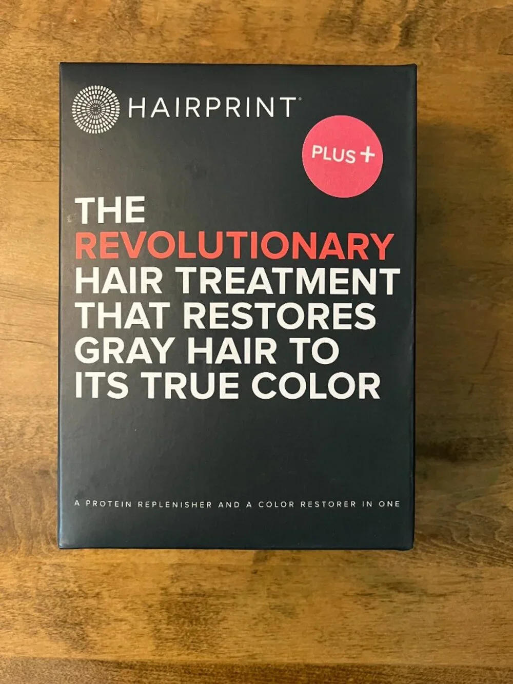 NWB Hairprint Plus Hair Color Brown for Resistant Grays (Retail $58)